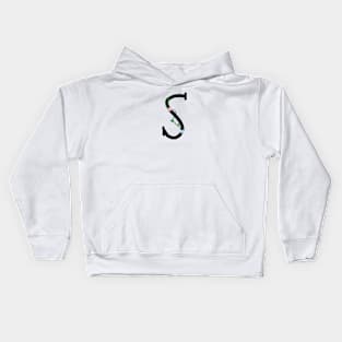 "S" Initial Kids Hoodie